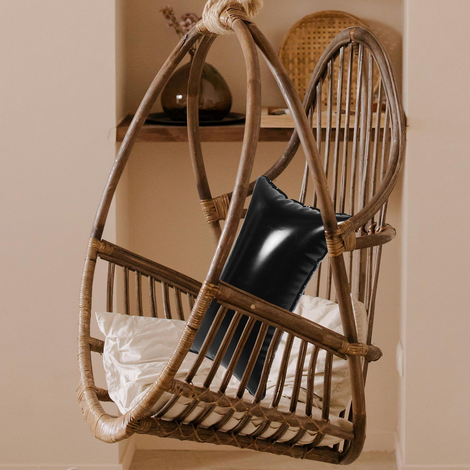 Kids Outdoor Lounge Chair - 풍선형 해먹 의자 쿠션 편안한 좌석