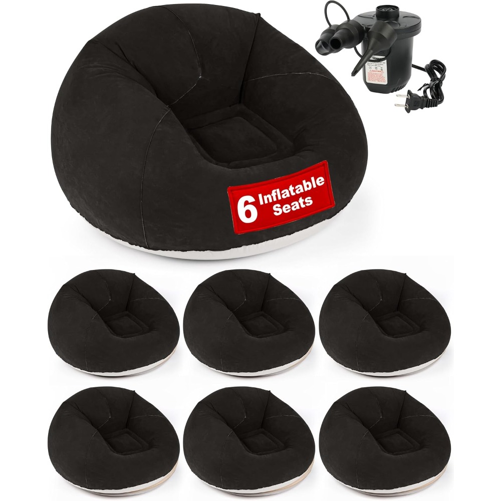 Kids Outdoor Bean Bag Chair - 전동 펌프가 있는 에어 빈백 의자