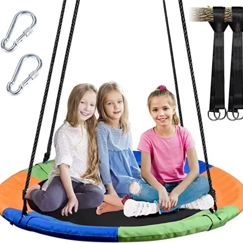 Kids Outdoor Nest Swing - 조샤인 좋은 가격 40인치 야외 원형