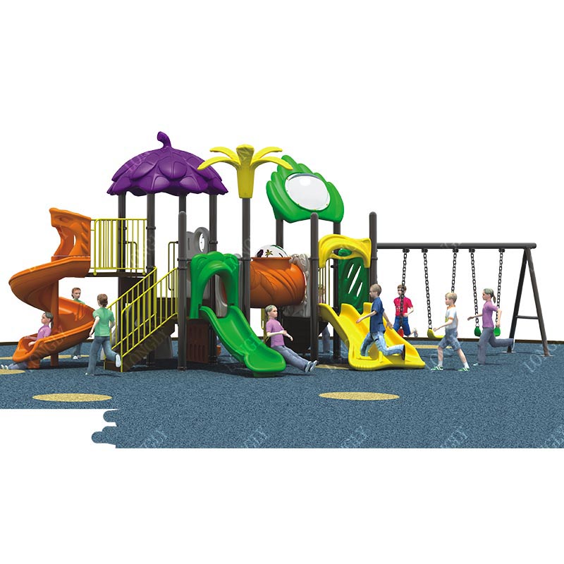 Kids Outdoor Swing And Slide - LLDPE 다기능 어린이용 미끄럼틀과 그네 (정원,