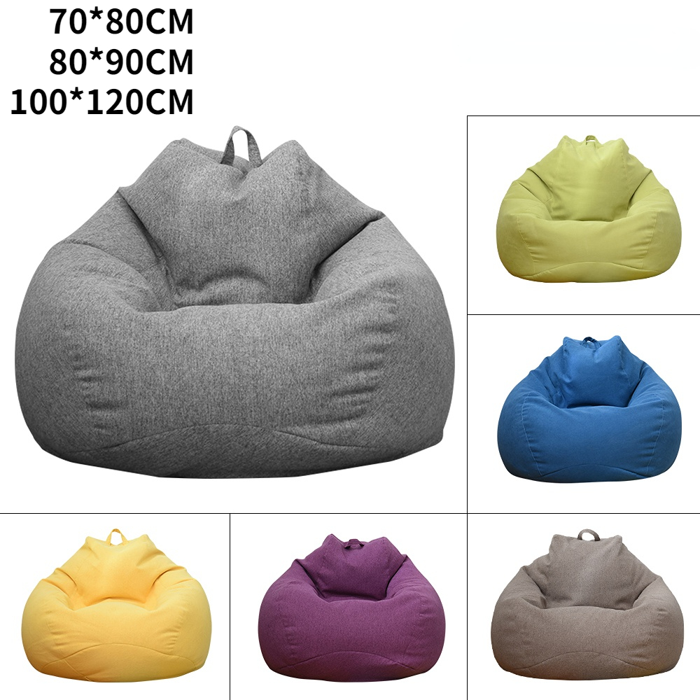 Kids Outdoor Bean Bag Chair - 대형 빈백 의자 소파 커버, 편안한