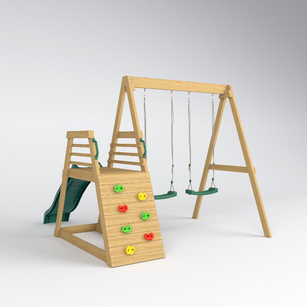 Kids Outdoor Swing And Slide - 2026 정글짐 슬라이드 스윙 가든 어린이용