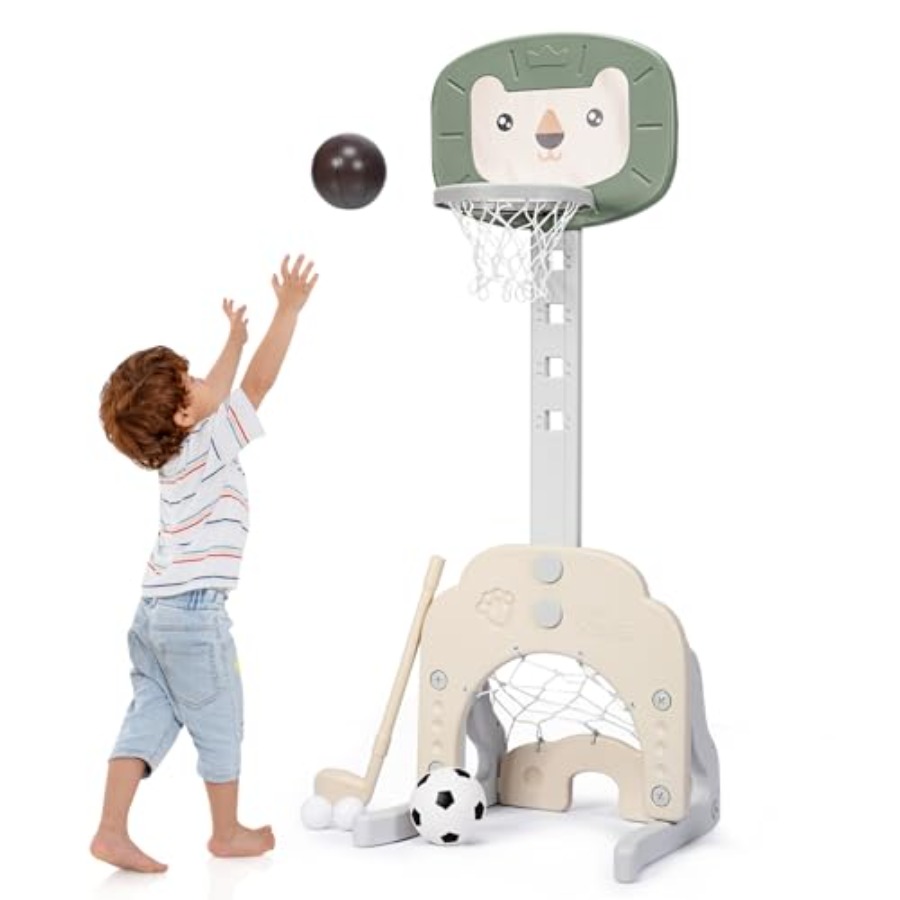 Kids Outdoor Frame - 실내외 어린이 농구대 장난감 스탠드, 스틸