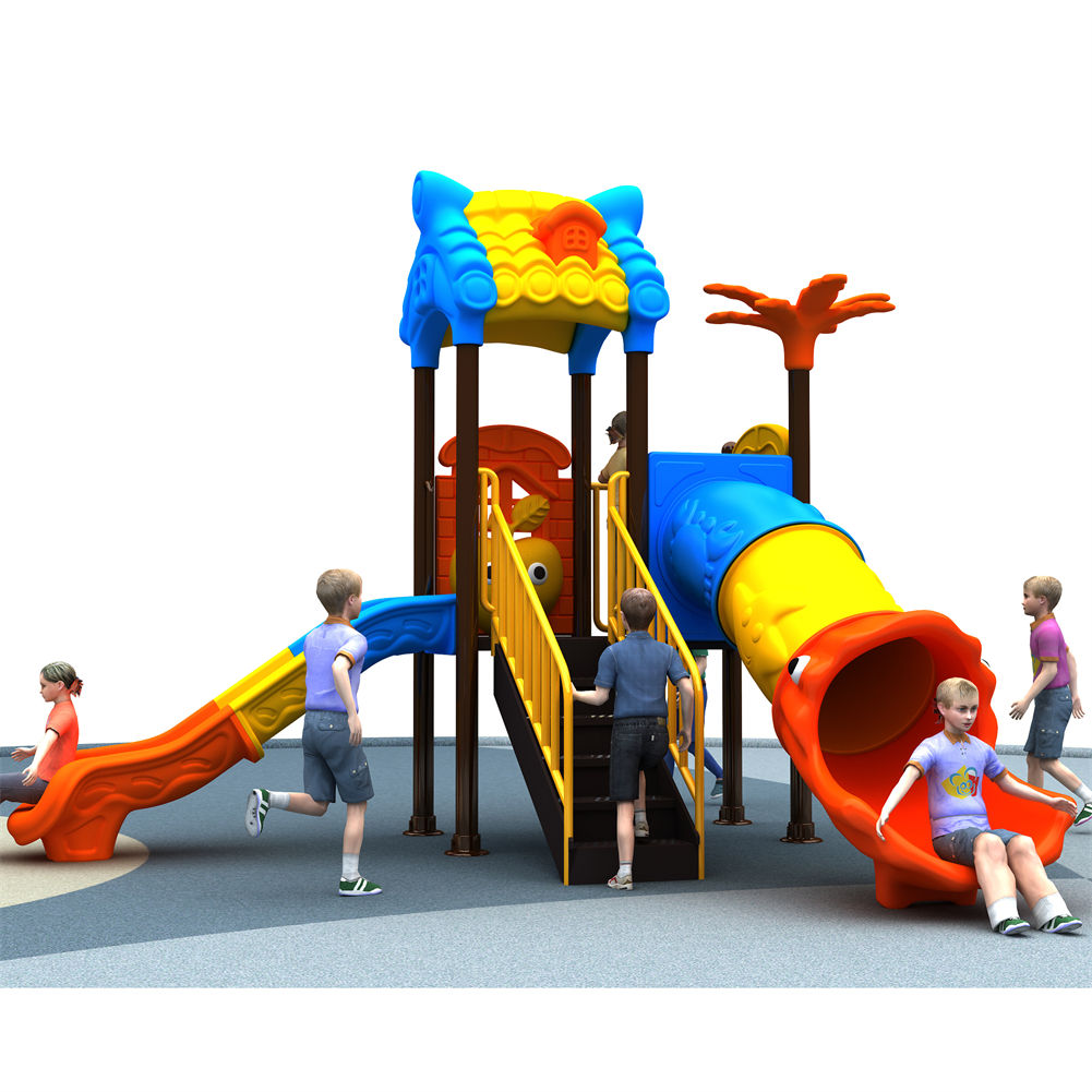 Kids Outdoor Swing And Slide - 어린이 야외 놀이공원 장비 조합 그네와