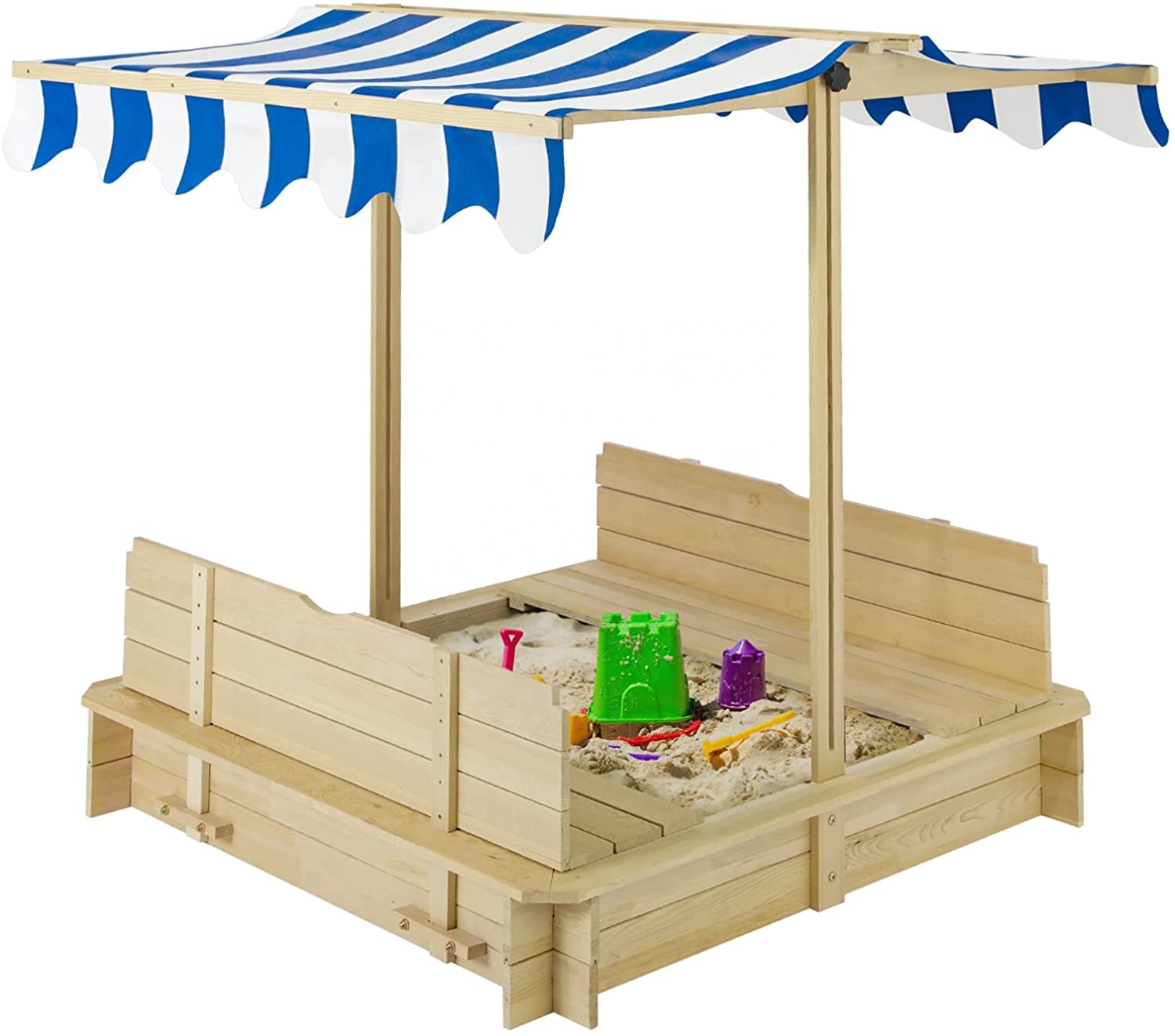 Kids Unique Outdoor Toys - 독특한 어린이용 나무 보트 모양 모래놀이
