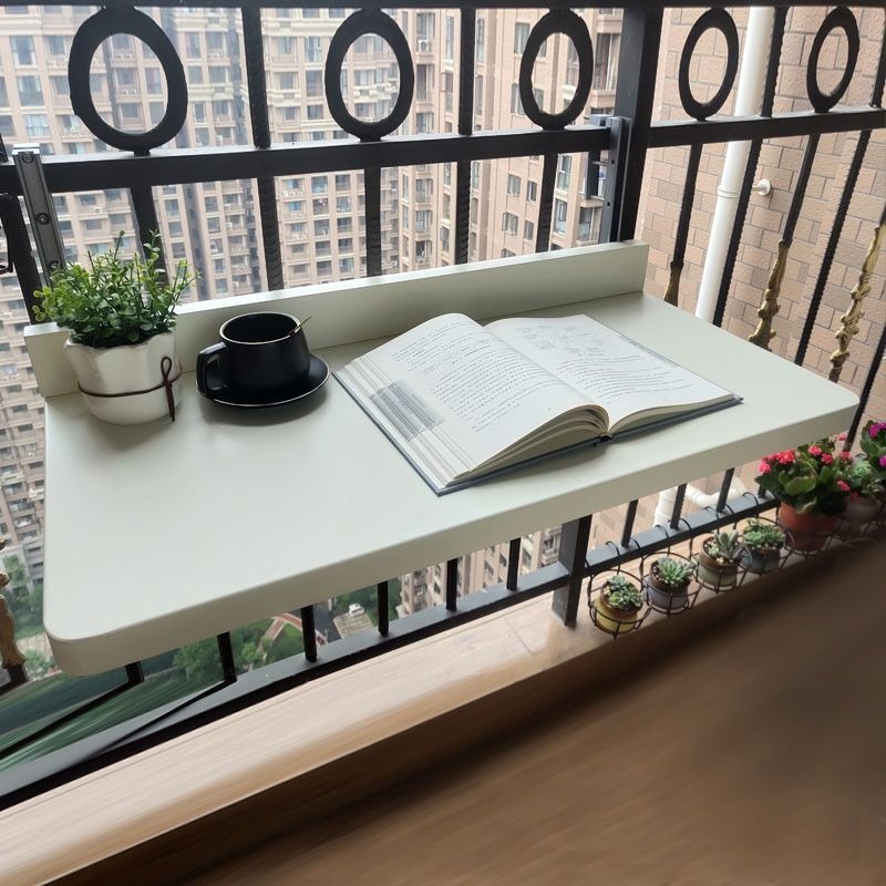 Kids Outdoor Dining Table - 현대적인 미니멀리스트 메탈 접이식 발코니 테이블