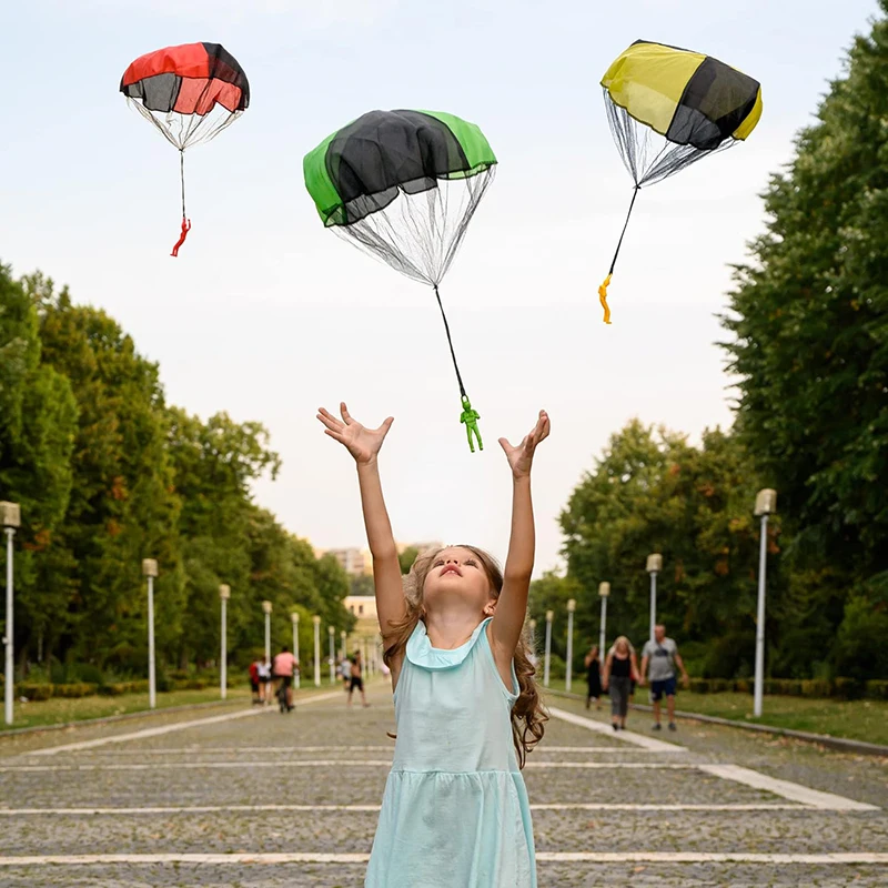 Kids Unique Outdoor Toys - 손으로 던지는 낙하산 게임 야외 어린이