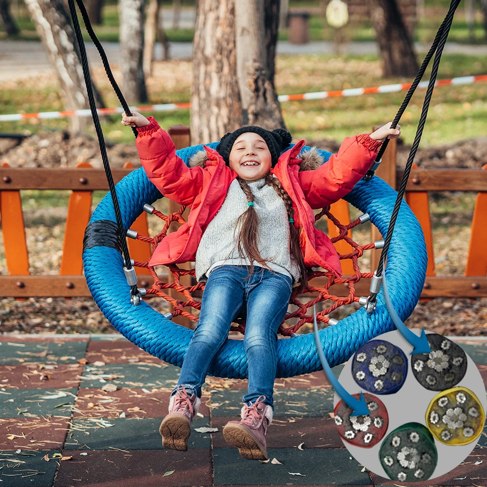 파란색/빨간색 놀이터 네스트 스윙 100cm, 10cm - Kids Outdoor Nest Swing 리뷰 및 가격