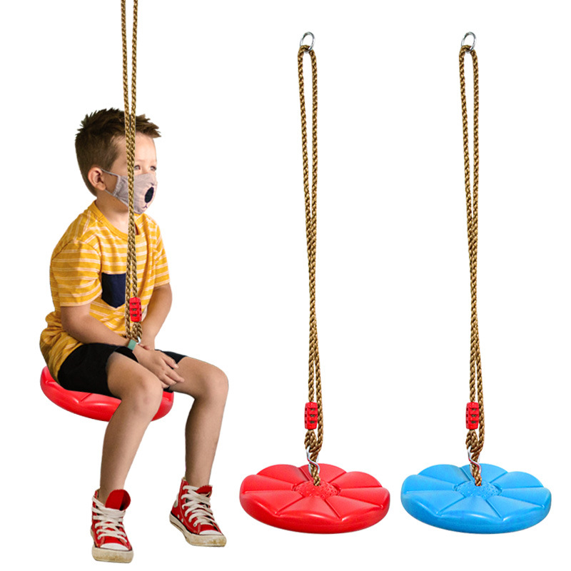 어린이 디스크 스윙 아이 실내 및 실외 스포츠 빨간색  - Kids Outdoor Swing And Slide 리뷰 및 가격