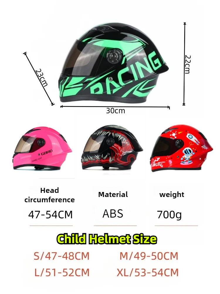 귀여운 어린이 카트 풀페이스 헬멧 남아 여아 4계절 야 - Kids Outdoor Karting 리뷰 및 가격