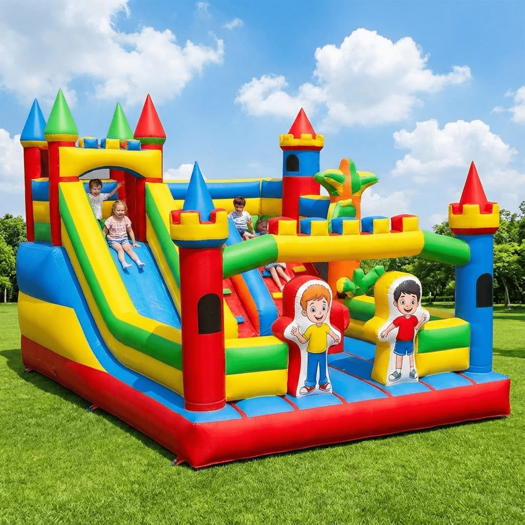 맞춤형 대형 상업용 풍선 점프 슬라이드 콤보 대형 야외 - Kids Outdoor Jumping Castle 리뷰 및 가격