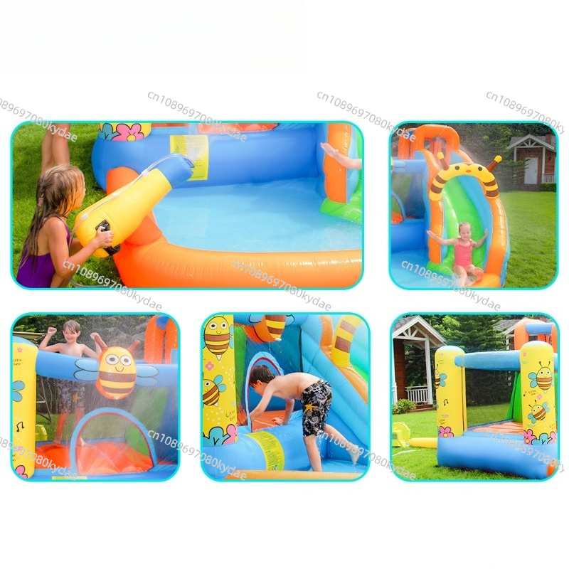 풍선형 바운스 성 워터파크 슬라이드 어린이용 점핑 트램 - Kids Outdoor Jumping Castle 리뷰 및 가격