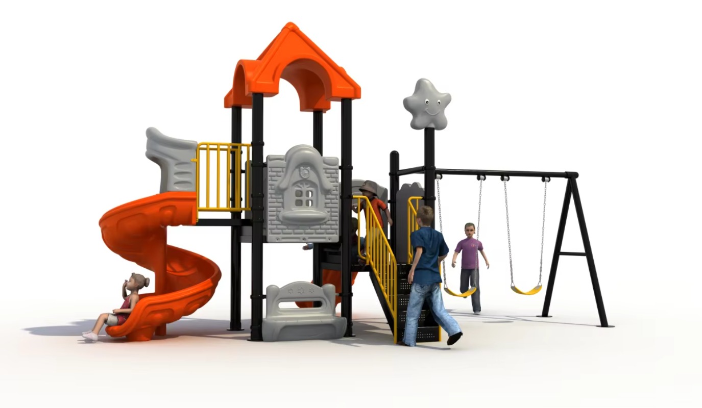 야외용 철제 플라스틱 그네 세트 (등반 계단 슬라이드  - Kids Outdoor Swing And Slide 리뷰 및 가격
