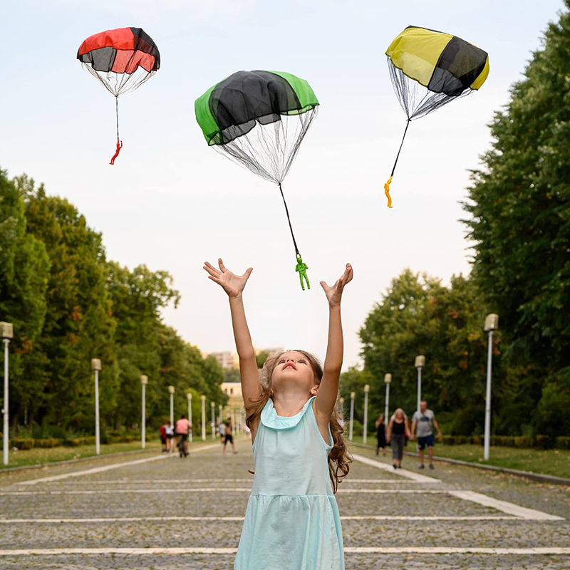 어린이용 낙하산 장난감, 엉킴 방지 야외 비행 낙하산, - Kids Unique Outdoor Toys 리뷰 및 가격
