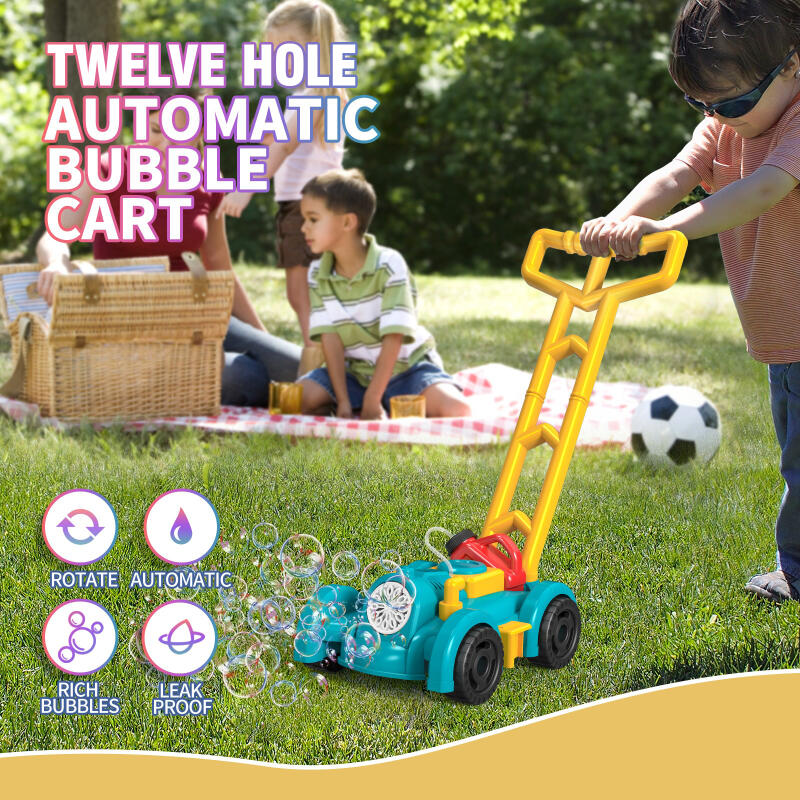 잔디 예초기 자동 거품 기계 카트 조명, 핸드 트롤리, - Kids Outdoor Lawn Mower 리뷰 및 가격