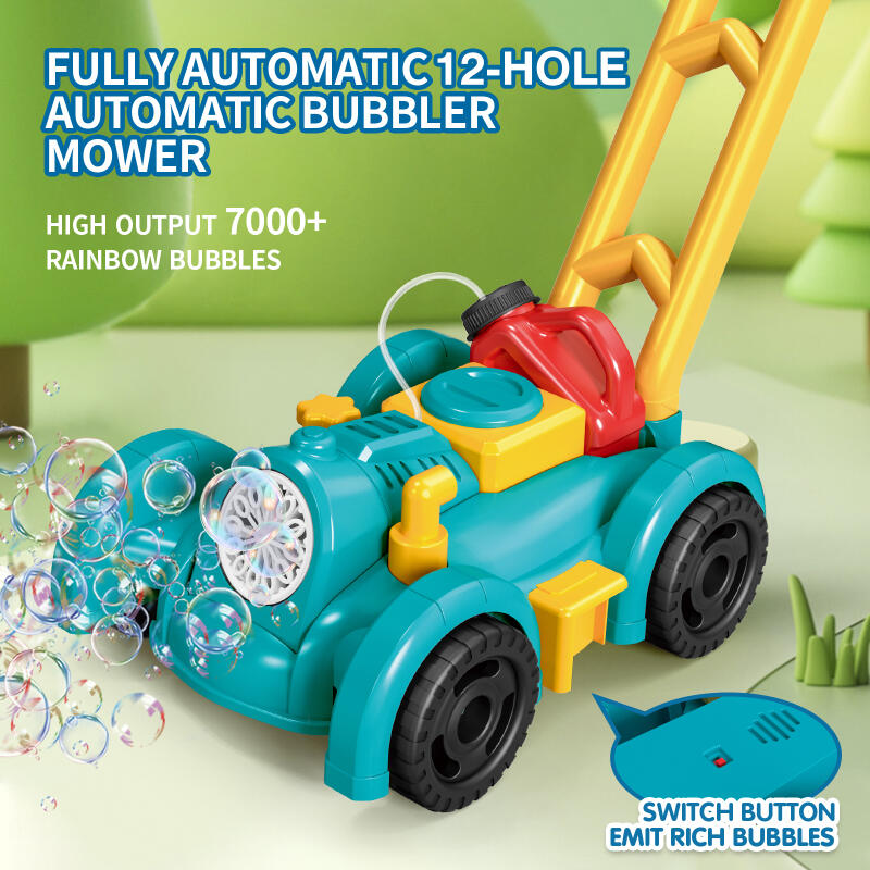 잔디 예초기 자동 거품 기계 카트 조명, 핸드 트롤리, - Kids Outdoor Lawn Mower 리뷰 및 가격