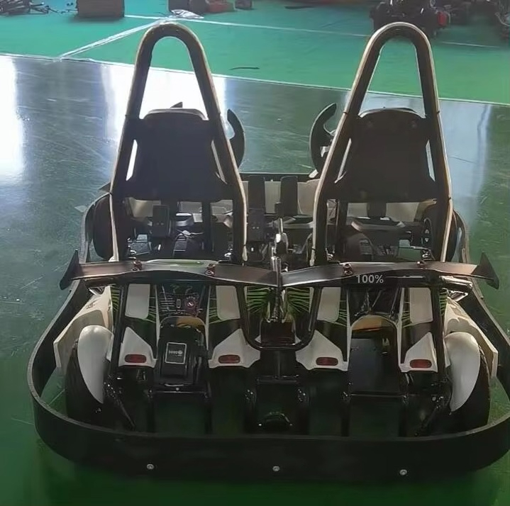 듀얼 시트 전기 레이싱 카트 배터리 구동 성인 및 어린 - Kids Outdoor Karting 리뷰 및 가격