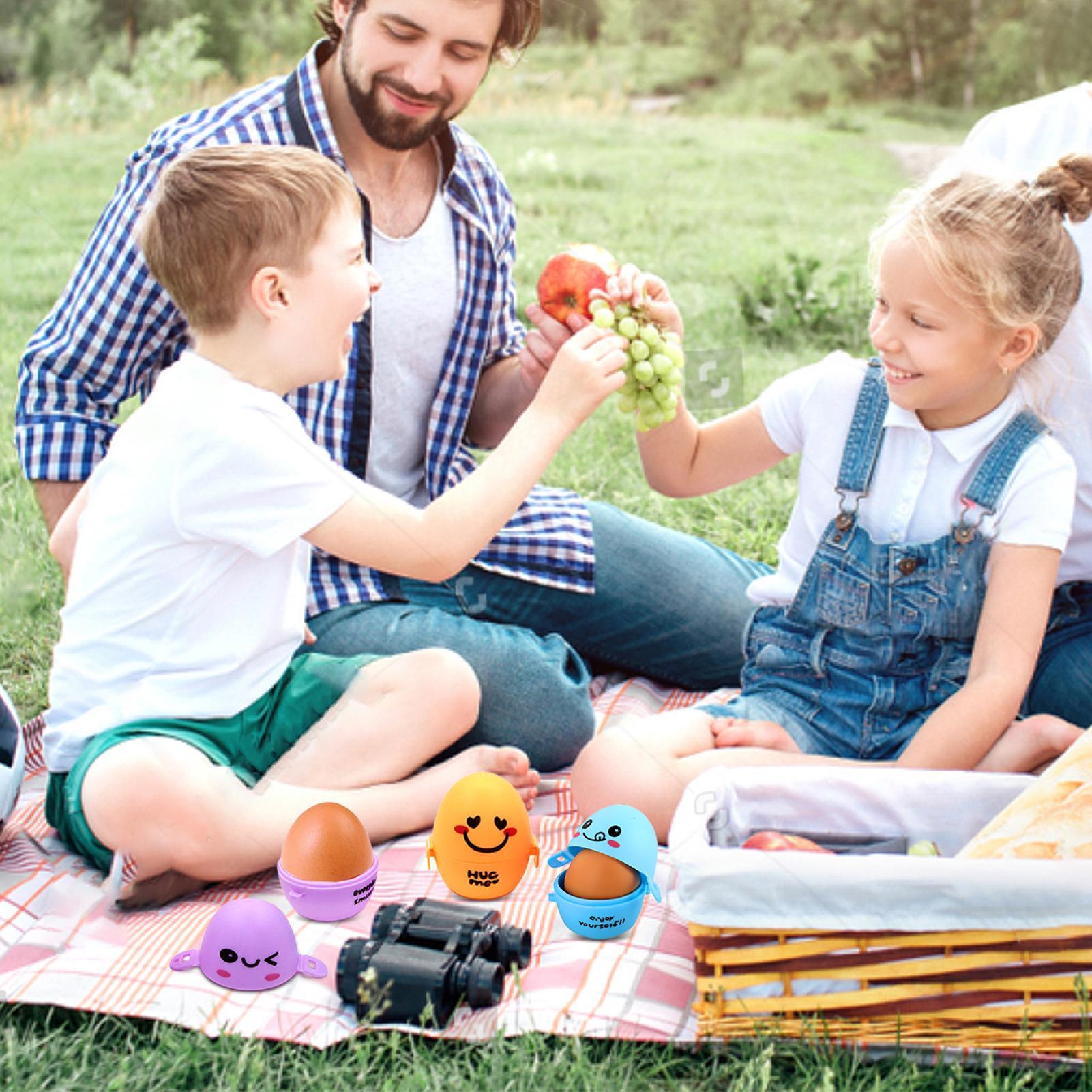 캠핑 계란 홀더 만화 계란 보관 상자 누출 방지 계란  - Kids Outdoor Kitchen 리뷰 및 가격