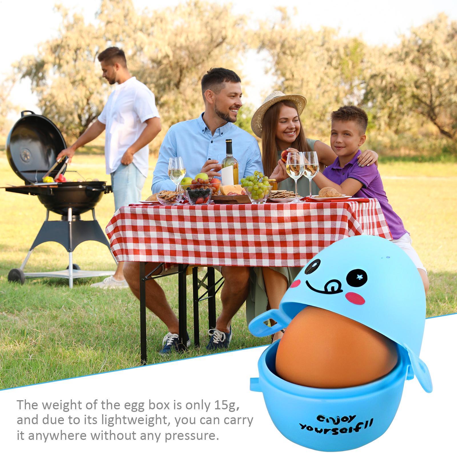 캠핑 계란 홀더 만화 계란 보관 상자 누출 방지 계란  - Kids Outdoor Kitchen 리뷰 및 가격