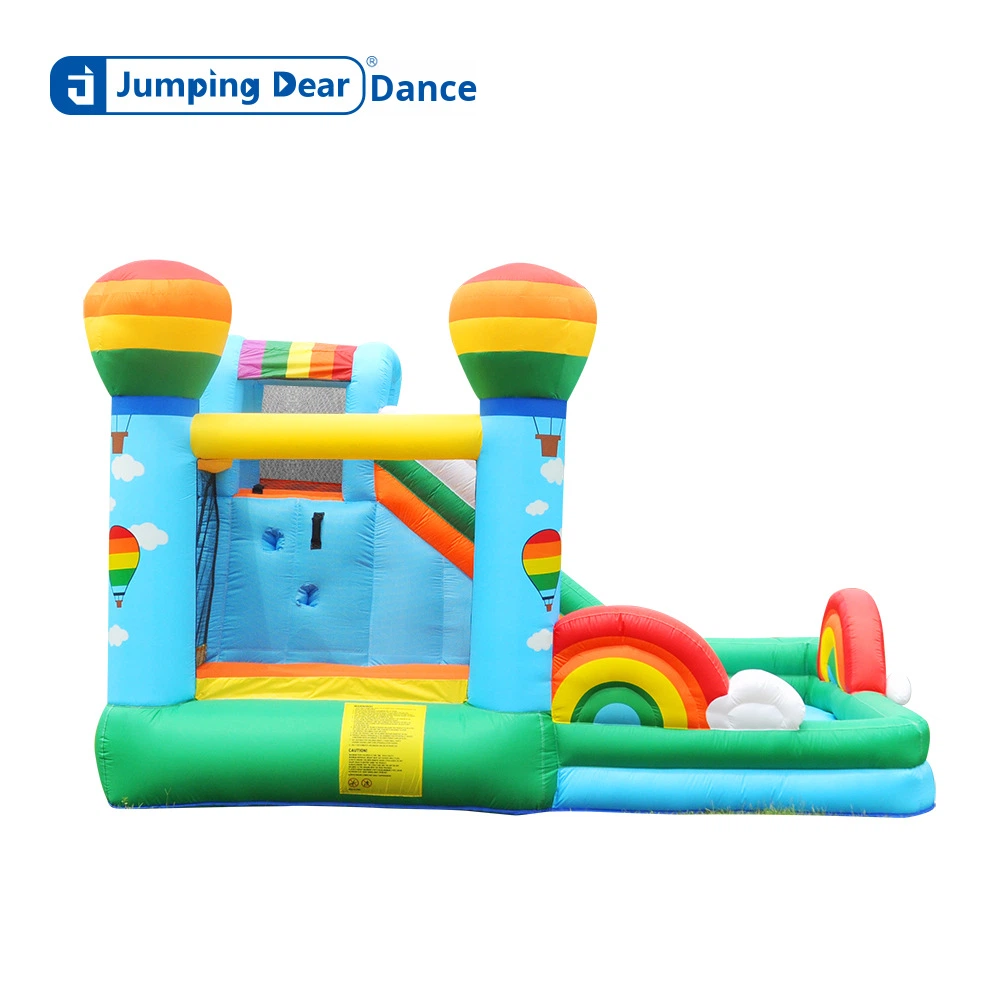 어린이용 에어바운스 성, 슬라이드와 점핑 공간 포함,  - Kids Outdoor Jumping Castle 리뷰 및 가격