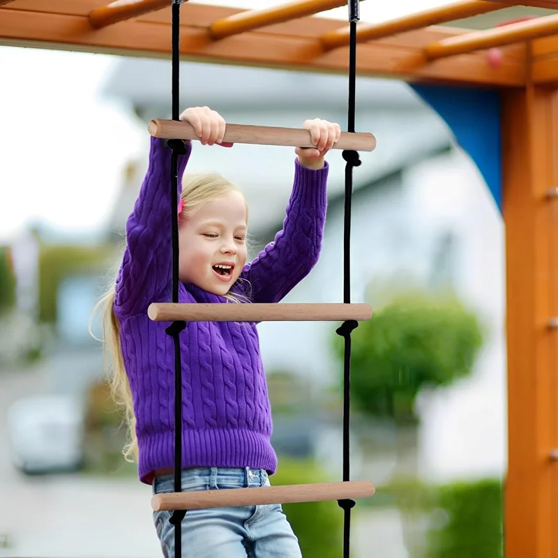 어린이 등반 로프 사다리 나무 그네 키즈 실내 야외 나 - Kids Outdoor Swing And Slide 리뷰 및 가격