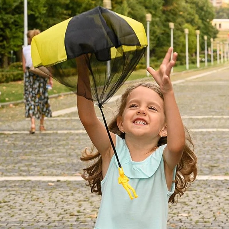 어린이용 낙하산 장난감, 엉킴 방지 야외 비행 낙하산, - Kids Unique Outdoor Toys 리뷰 및 가격