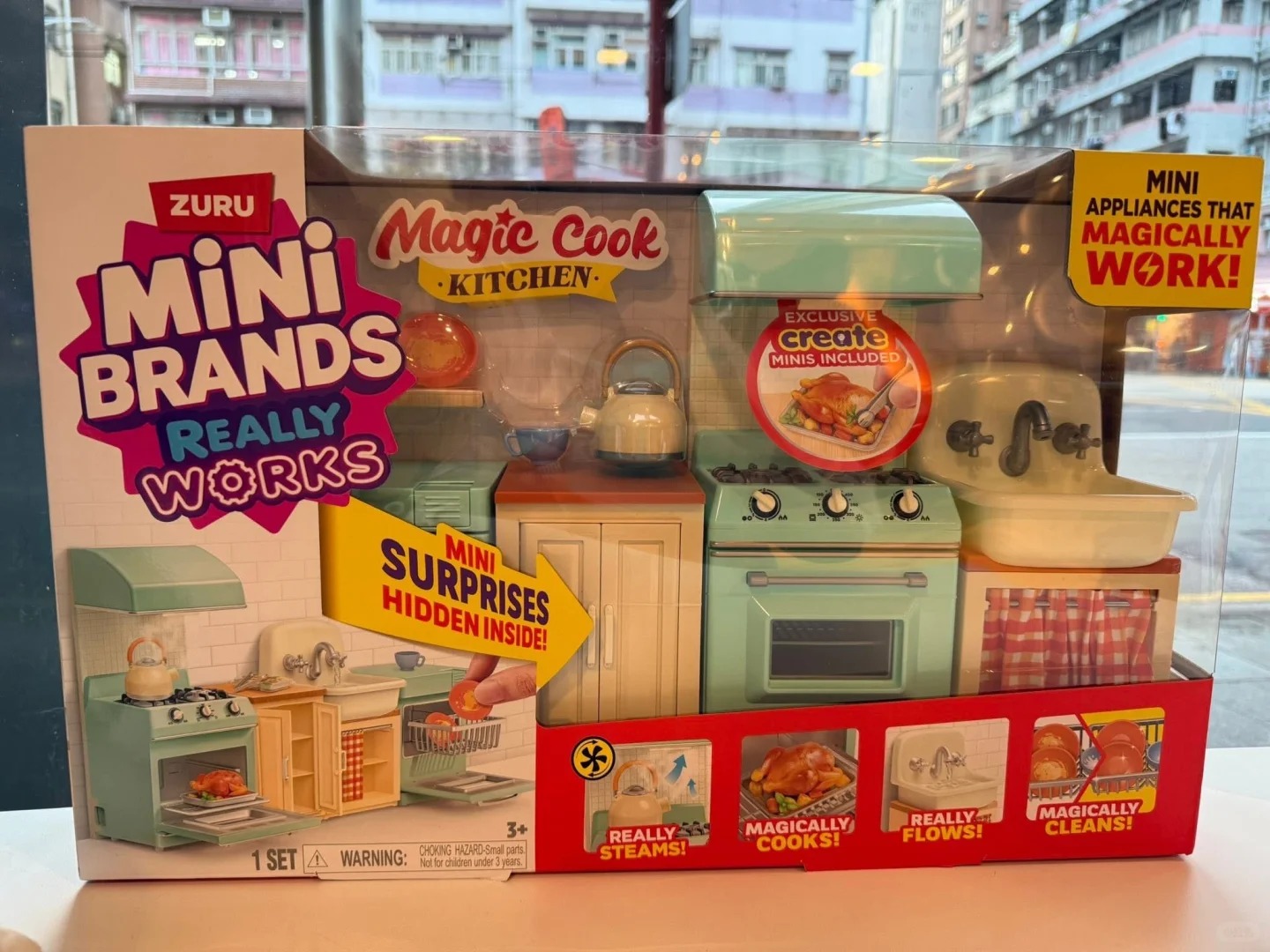 주루 미니 브랜드 매직 쿡 키친 세트 서프라이즈 장난감 - Kids Outdoor Kitchen 리뷰 및 가격