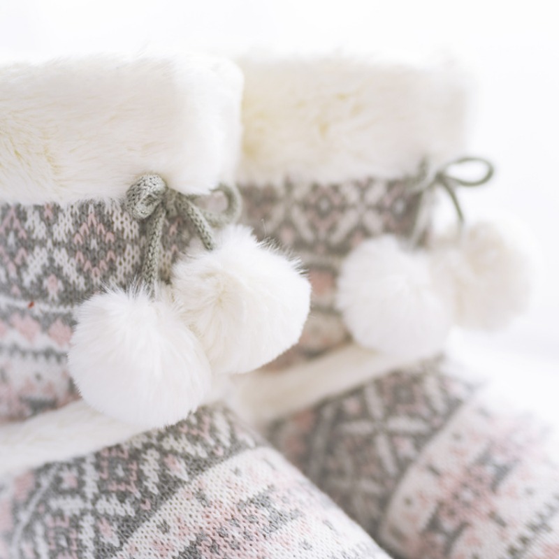 여성용 플러시 슬리퍼 부츠 따뜻한 겨울 실내외 귀여운  - Children'S Outdoor 리뷰 및 가격