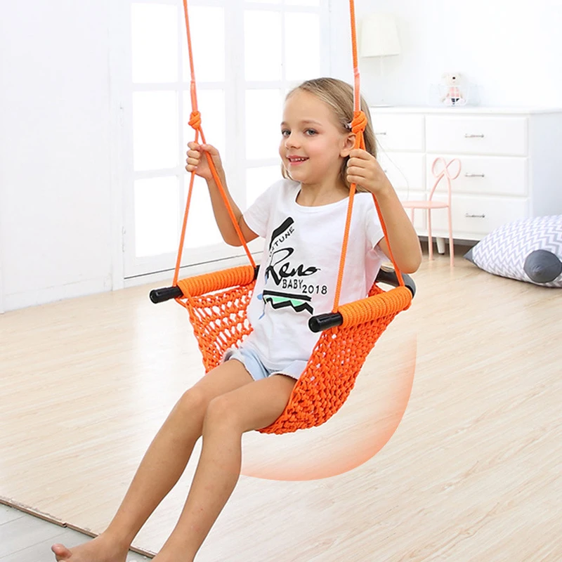 어린이 해먹 그네 손으로 짠 놀이터 실내 장난감 마당  - Kids Outdoor Nest Swing 리뷰 및 가격