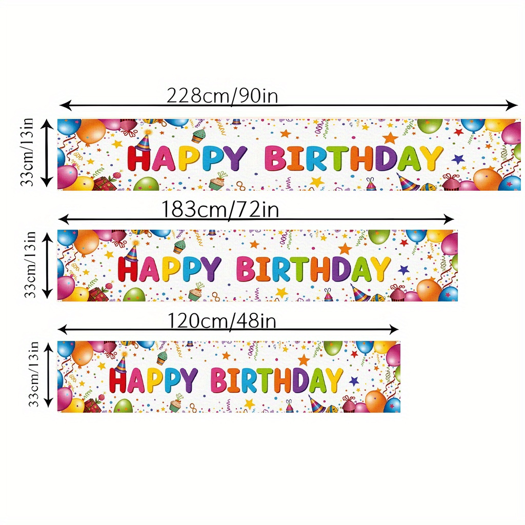 생일 축하 포스터 테이블 러너 - 어린이 생일, 겨울  - Kids Outdoor Dining Table 리뷰 및 가격