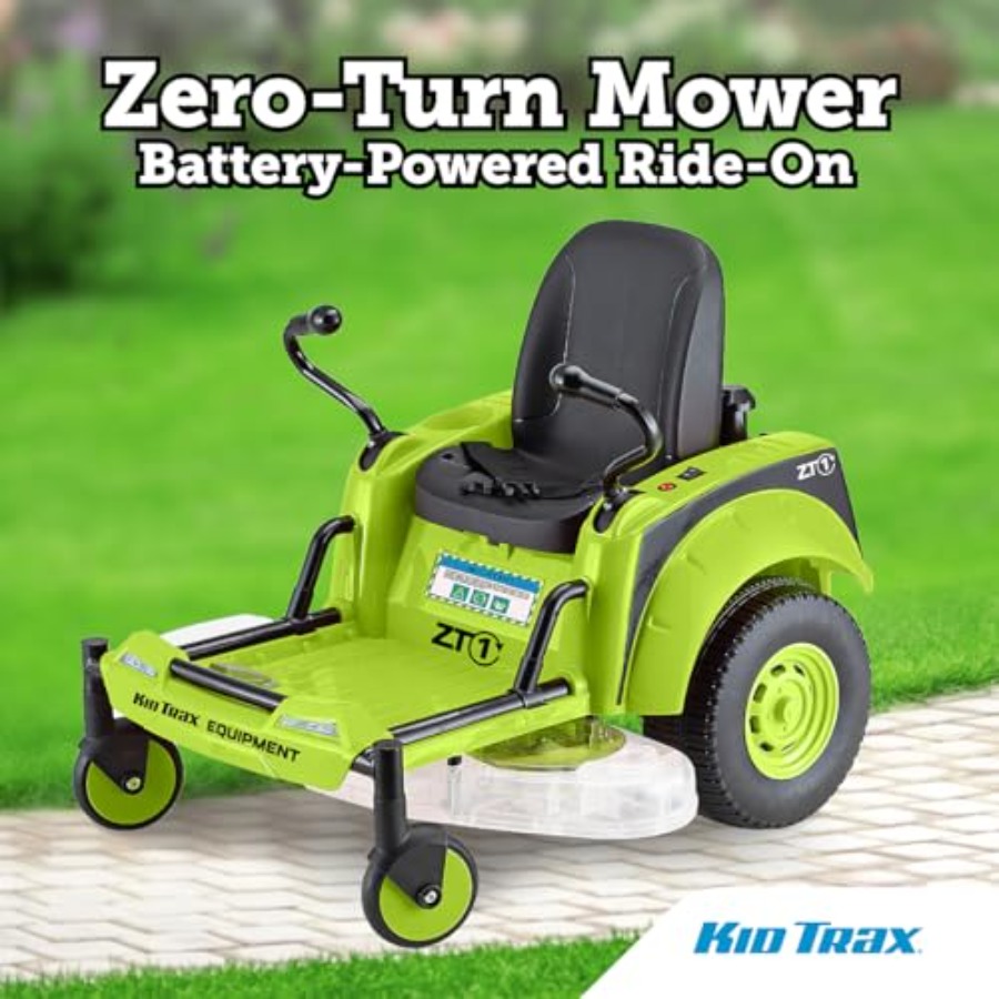 키드 트랙스 12V 제로턴 잔디깎이 유아용 장난감 -  - Kids Outdoor Lawn Mower 리뷰 및 가격