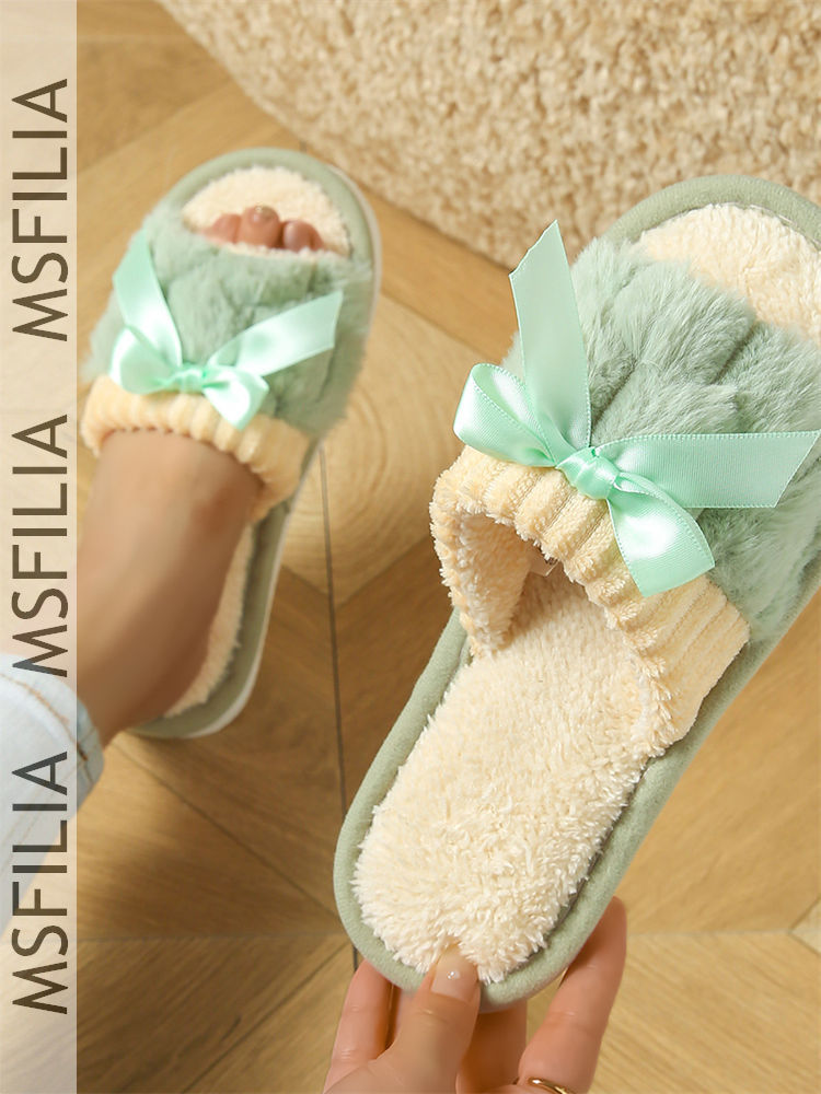 Msfilia 여성용 따뜻한 면 슬리퍼, EVA 밑창, - Children'S Outdoor 리뷰 및 가격