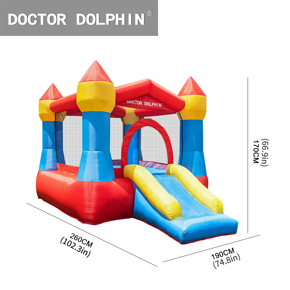 맞춤형 야외 에어바운스 슬라이드가 있는 어린이용 점핑  - Kids Outdoor Jumping Castle 리뷰 및 가격