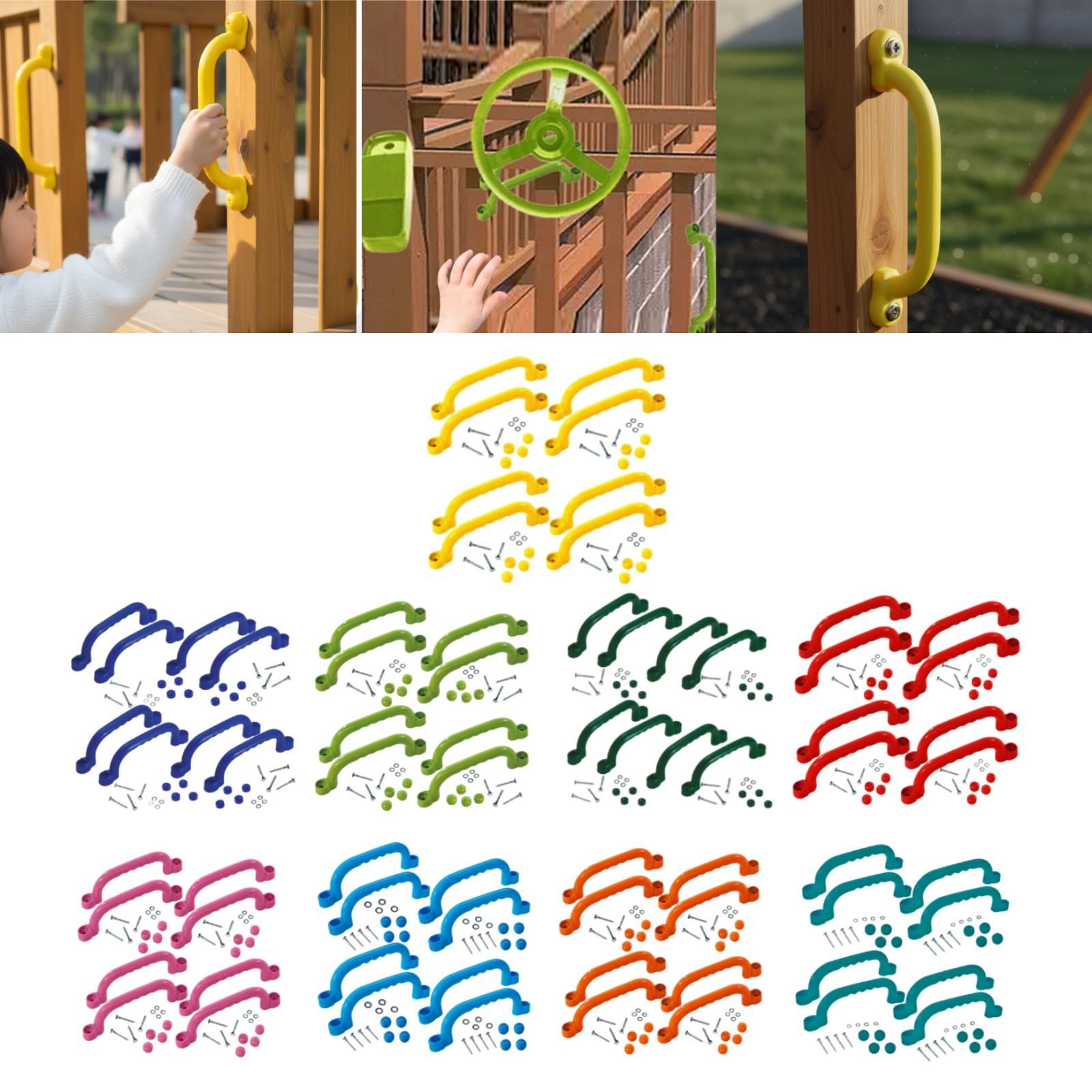 8Pcs 등반 프레임 핸들 쉬운 설치 야외 놀이 세트  - Kids Outdoor Frame 리뷰 및 가격