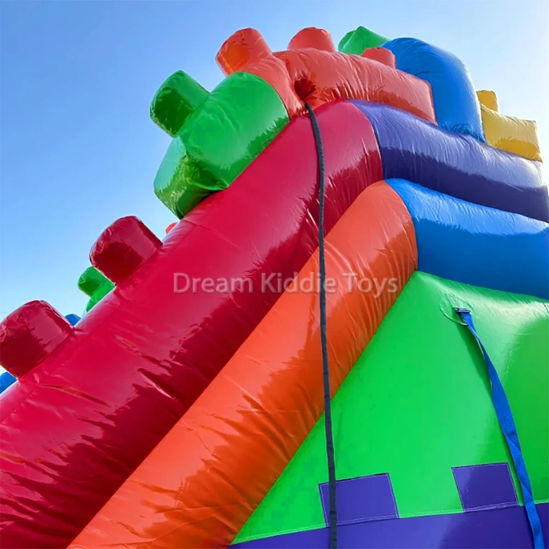 빌딩 블록 상업용 풍선 슬라이드 장난감 블록 풍선 트램 - Kids Outdoor Jumping Castle 리뷰 및 가격