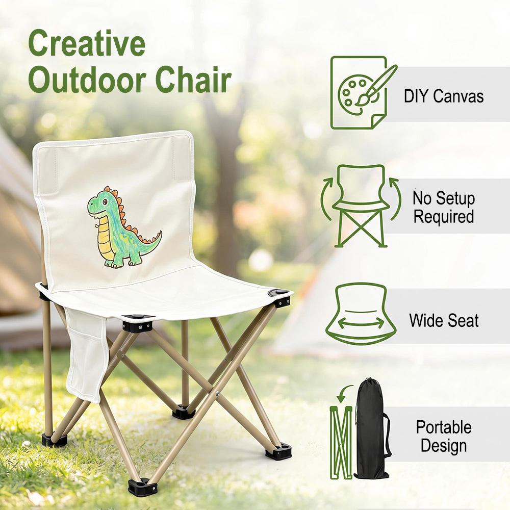 야외 접이식 어린이 의자 DIY 페인트칠 경량 접이식  - Kids Outdoor Lounge Chair 리뷰 및 가격