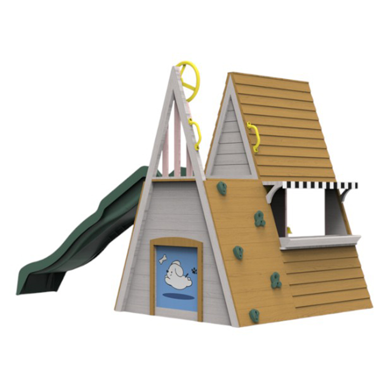 어린이 야외 놀이터 장비 삼각형 몬테소리 나무 성 놀이 - Kids Outdoor Frame 리뷰 및 가격