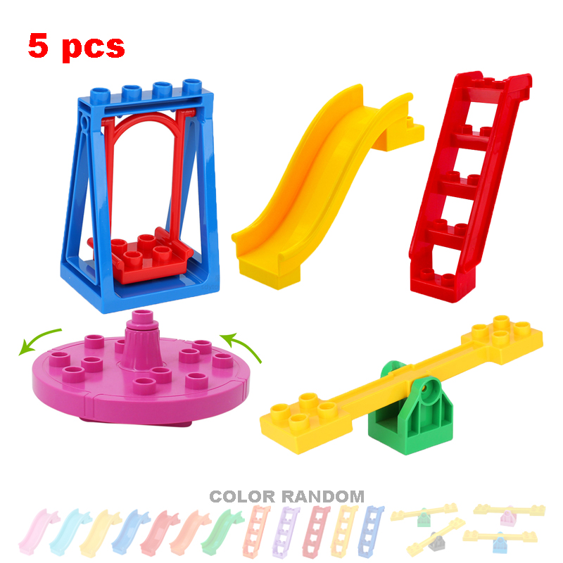 큰 빌딩 블록 놀이터 파이프 라인 부품 슬라이드 사다리 - Kids Outdoor Swing And Slide 리뷰 및 가격
