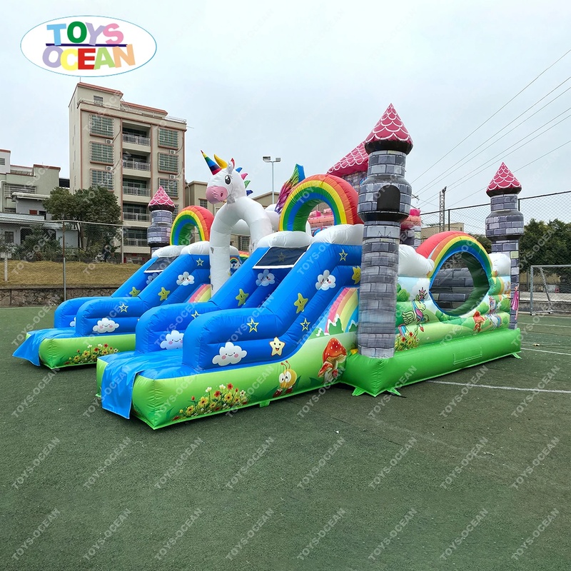 맞춤형 대형 야외 놀이터 어린이용 에어바운스 점핑캐슬  - Kids Outdoor Jumping Castle 리뷰 및 가격