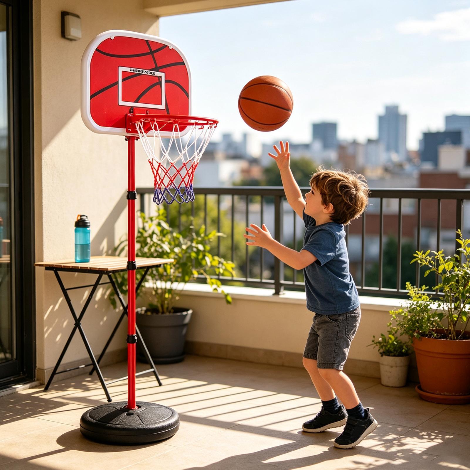 어린이용 농구대, 높이 조절 가능한 스포츠 장난감, 3 - Kids Outdoor Ball 리뷰 및 가격