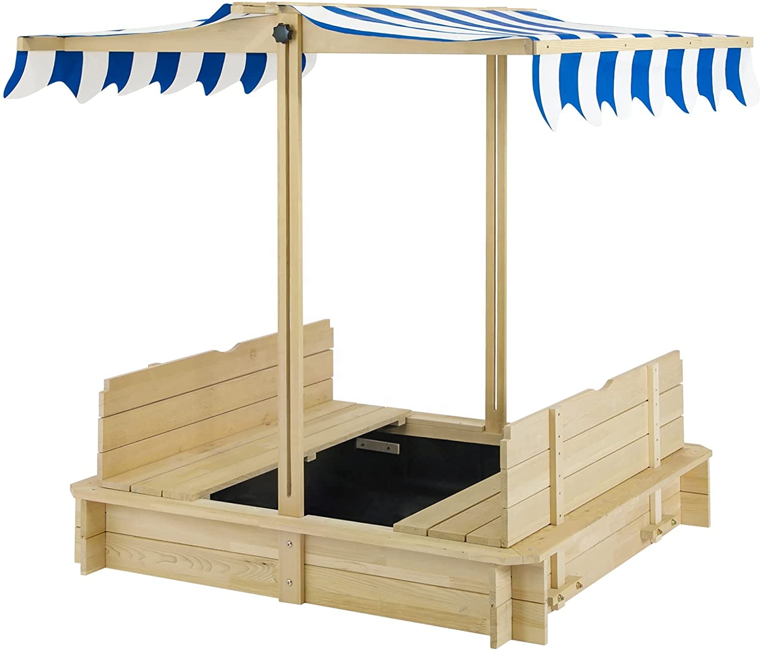 독특한 어린이용 나무 보트 모양 모래놀이 야외용 캐노피 - Kids Unique Outdoor Toys 리뷰 및 가격