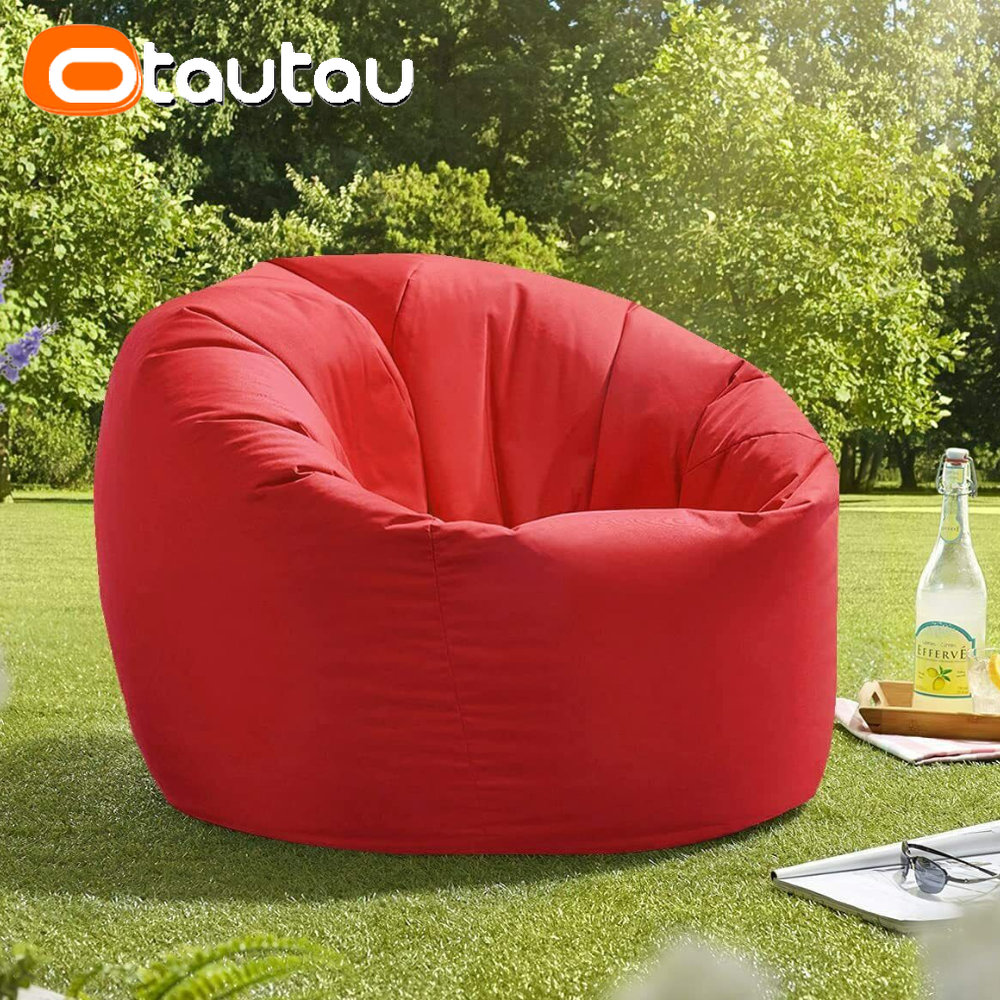OTAUTAU 야외 방수 콩 가방 커버 필러 없음 정원 - Kids Outdoor Bean Bag Chair 리뷰 및 가격