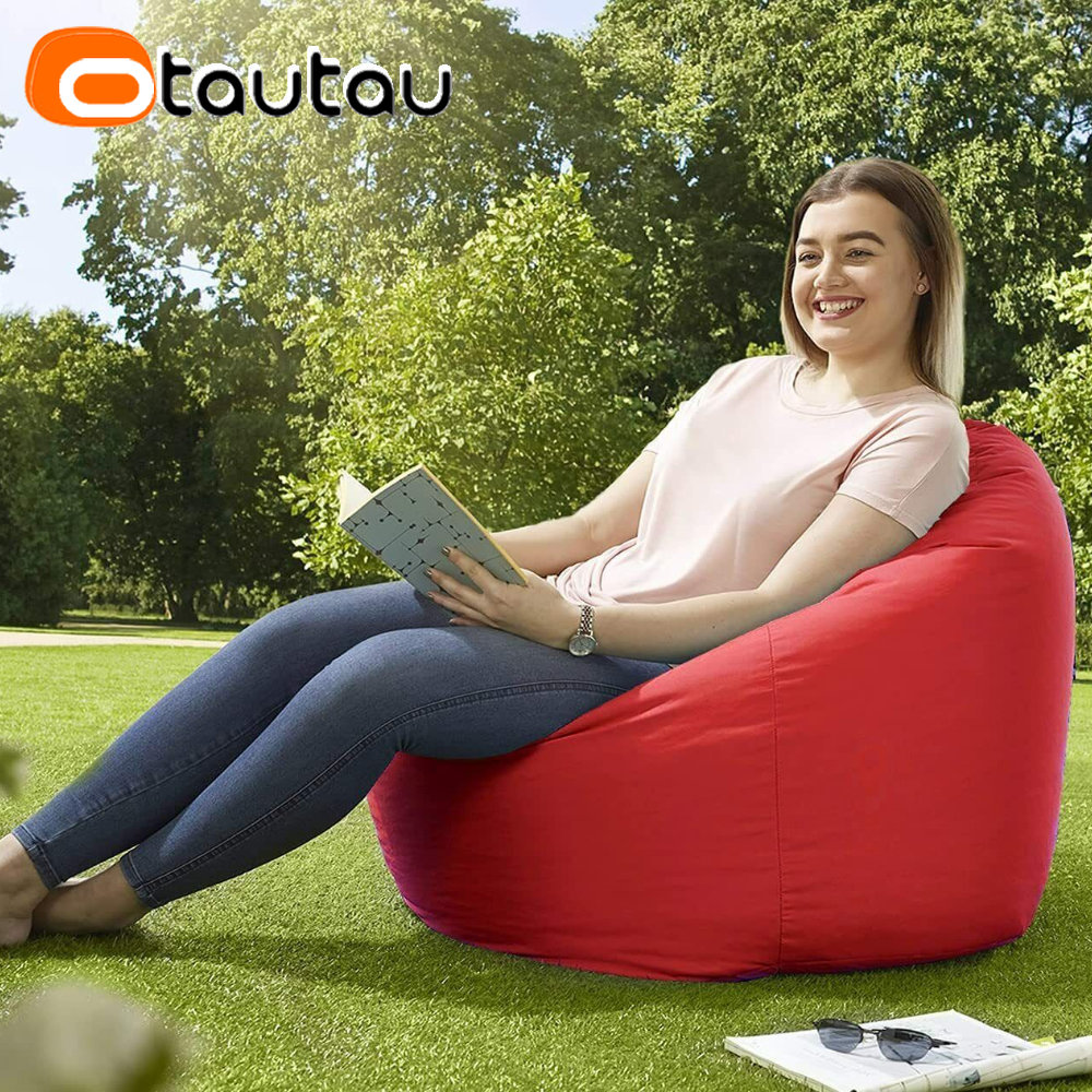 OTAUTAU 야외 방수 콩 가방 커버 필러 없음 정원 - Kids Outdoor Bean Bag Chair 리뷰 및 가격