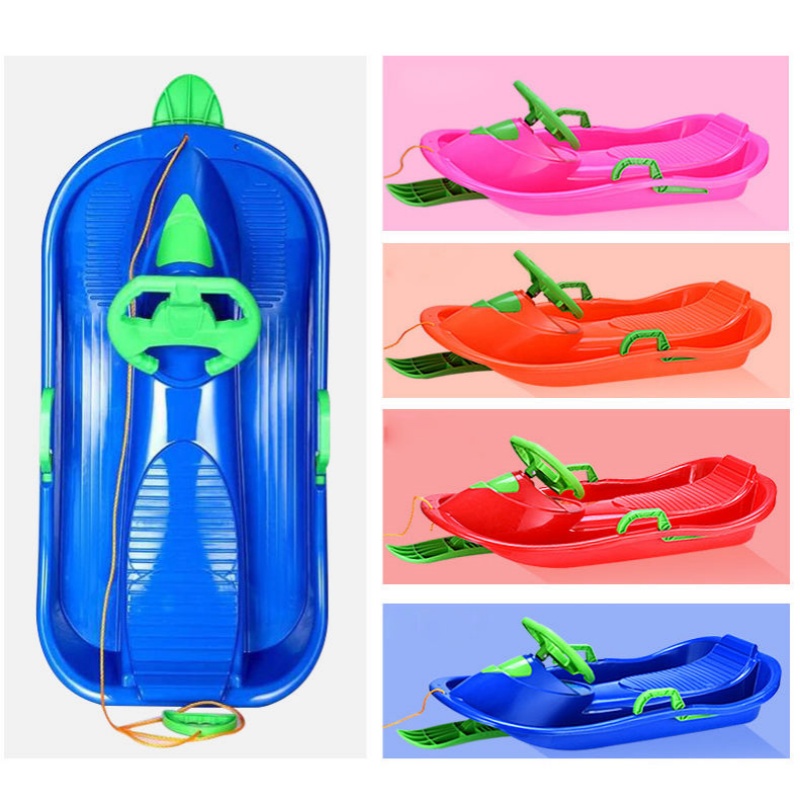 어린이용 스티어링 휠과 브레이크가 있는 눈썰매, 겨울철 - Kids Unique Outdoor Toys 리뷰 및 가격
