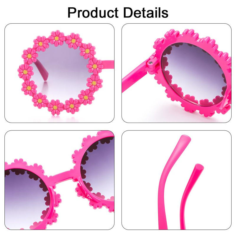 1-16PCS 새로운 어린이 선글라스 귀여운 데이지 꽃 - Kids Outdoor Frame 리뷰 및 가격