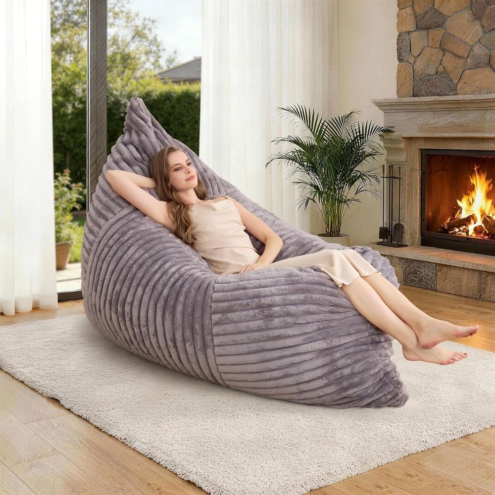 3-in-1 메모리폼 빈백 의자: 세탁 가능한 커버,  - Kids Outdoor Bean Bag Chair 리뷰 및 가격